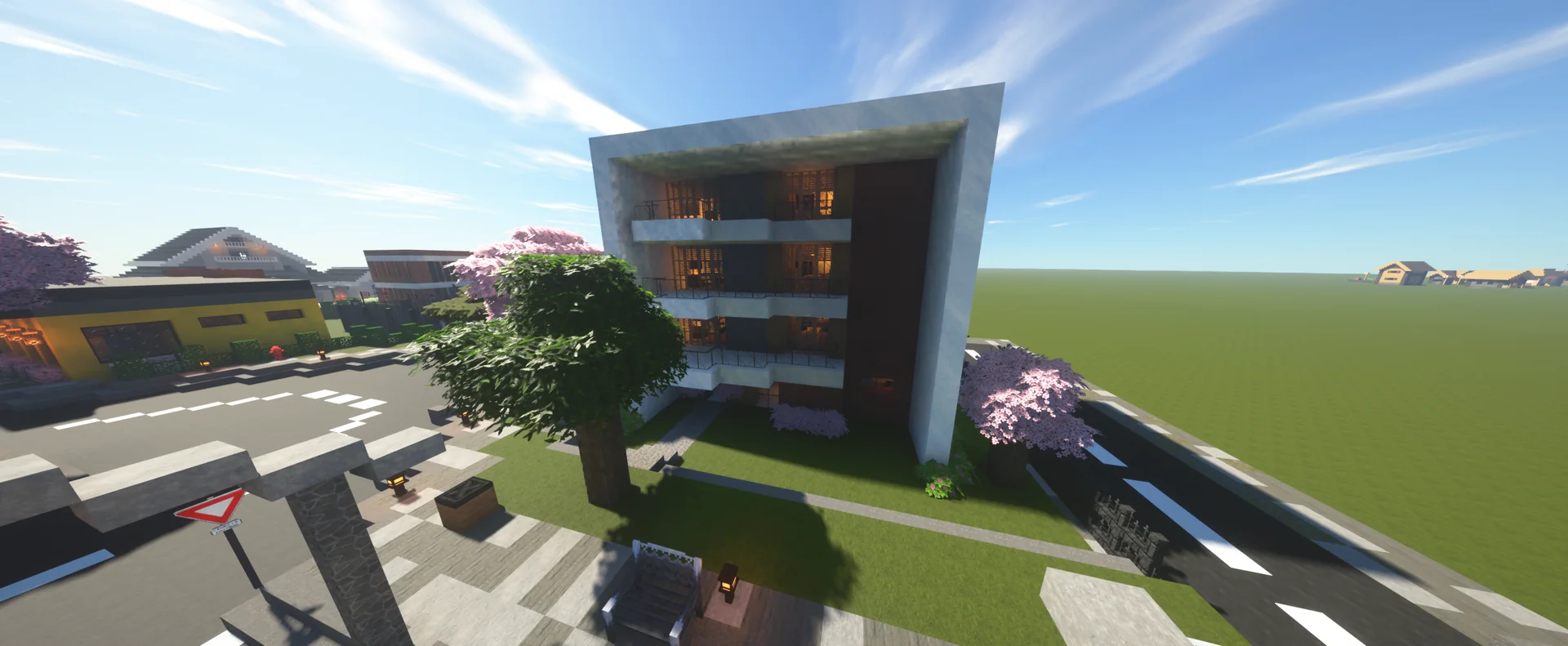 Immeuble moderne